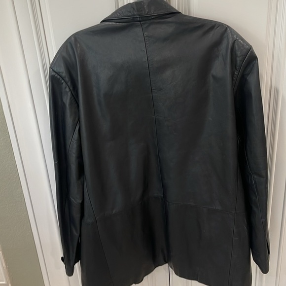 Lucky Leather Co Men's Black Jacket size XXL - Picture 2 of 15